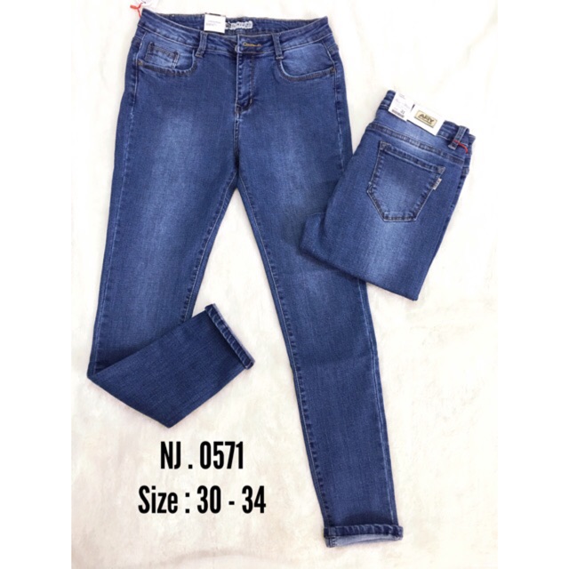 Big Size JEANS TRƠN (NJ 571)