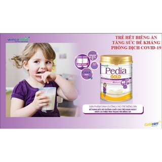 Sữa Bột Wincofood Pedia Gold Chăm Sóc Trẻ Biếng Ăn 900 Gam