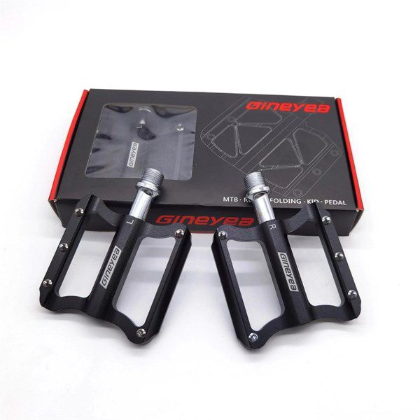Pê đan xe đạp Gineyea/ Pedal xe đạp thể thao Road/MTB 2 bạc đạn, hỗ trợ cảm giác đạp xe vô cùng tốt, siêu êm
