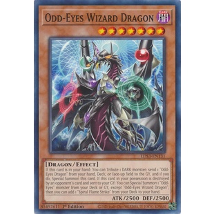 Thẻ Bài Yugioh Odd-Eyes Wizard Dragon - LDS3-EN131 - Common 1st Edition