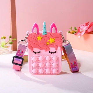 Túi pop ít đeo chéo cho bé giải tỏa căng thẳng thư giãn đầu óc cho bé