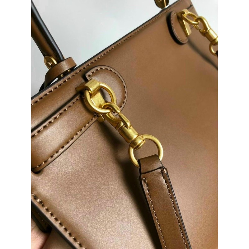 Túi T.B tory radziwill dark tiramisu sz30