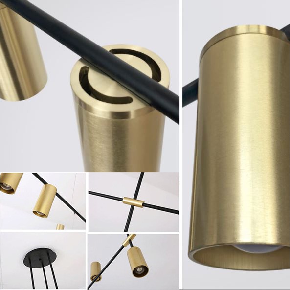Đèn thả MONSKY MINSE 1m5, 1m2 phong cách Bắc Âu hiện đại trang trí nội thất sang trọng
