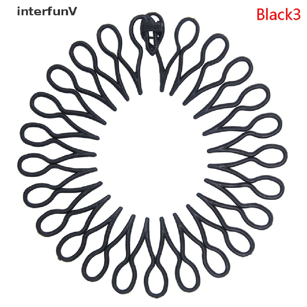 [Hàng mới về] Băng đô cài tóc hình tròn co giãn