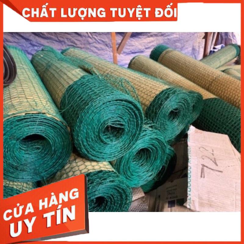 cuộn lưới kẽm bọc nhựa khổ 1m nặng hơn 6kg