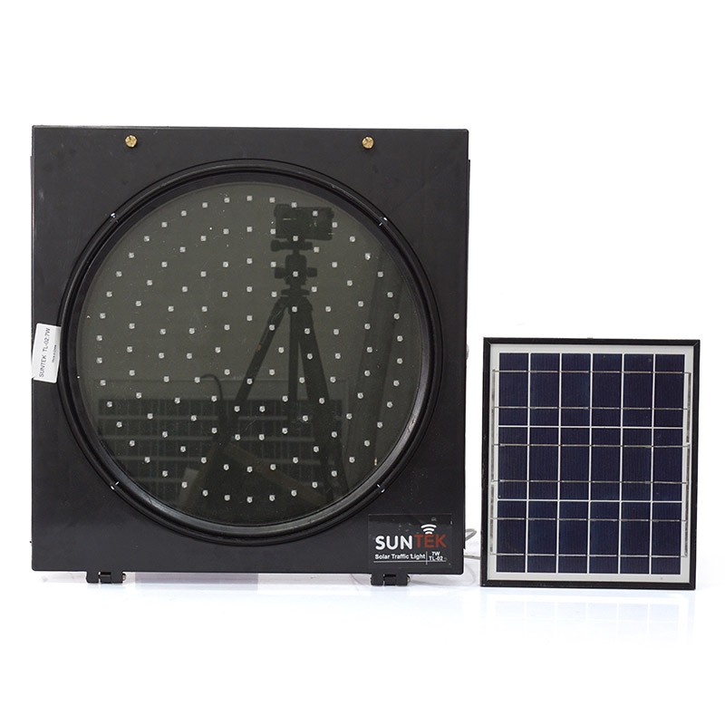 [Trả góp 0%] Đèn Tín Hiệu Giao Thông Năng Lượng Mặt Trời SUNTEK TL-02 7W - Hàng Chính Hãng - Bảo hành 2 năm