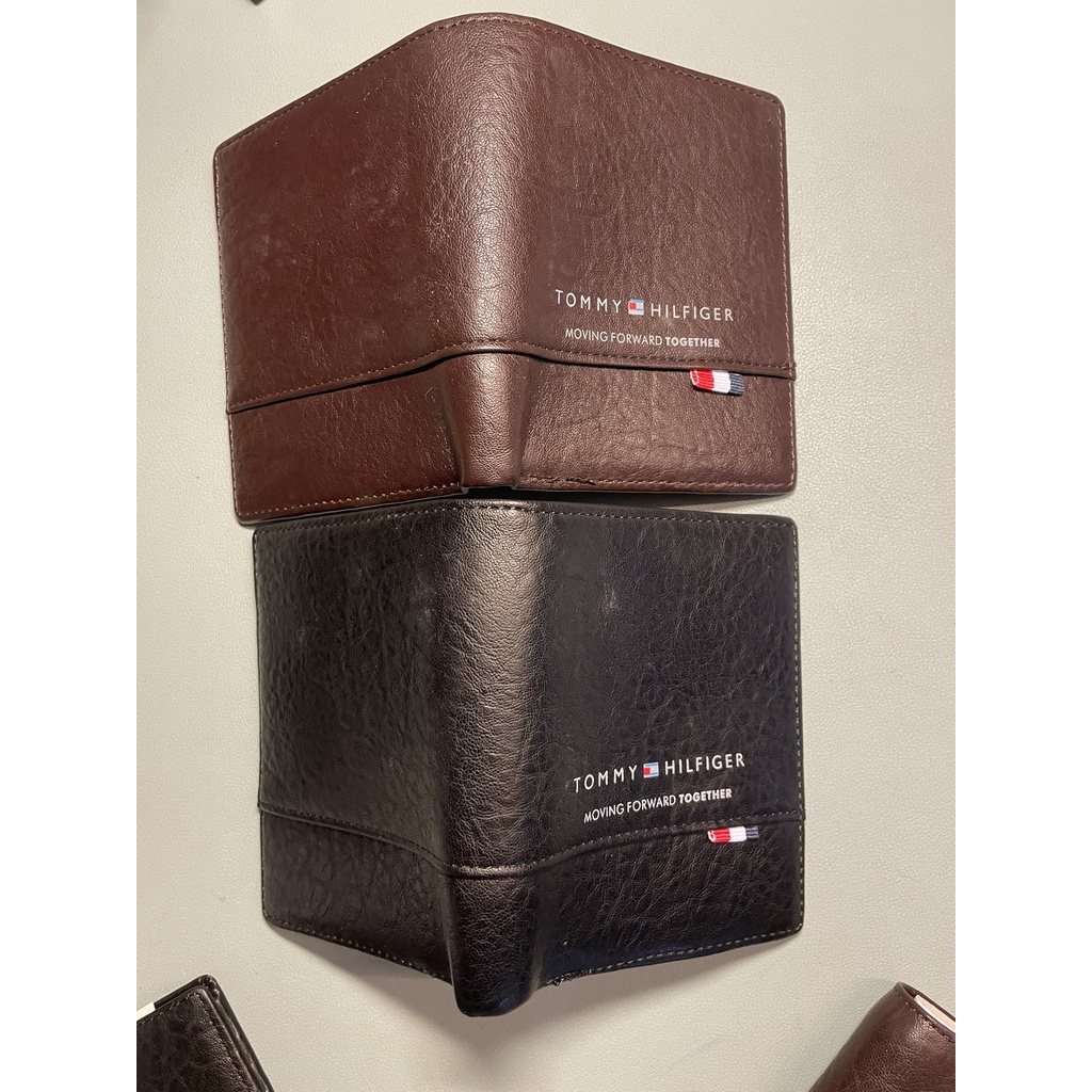 Ví Da Nam Tommy Cao Cấp,Bóp da Tommy, Da Bò Thật Mềm Mịn, Không Nhăn, Chống Bám Bụi - Full box cao cấp