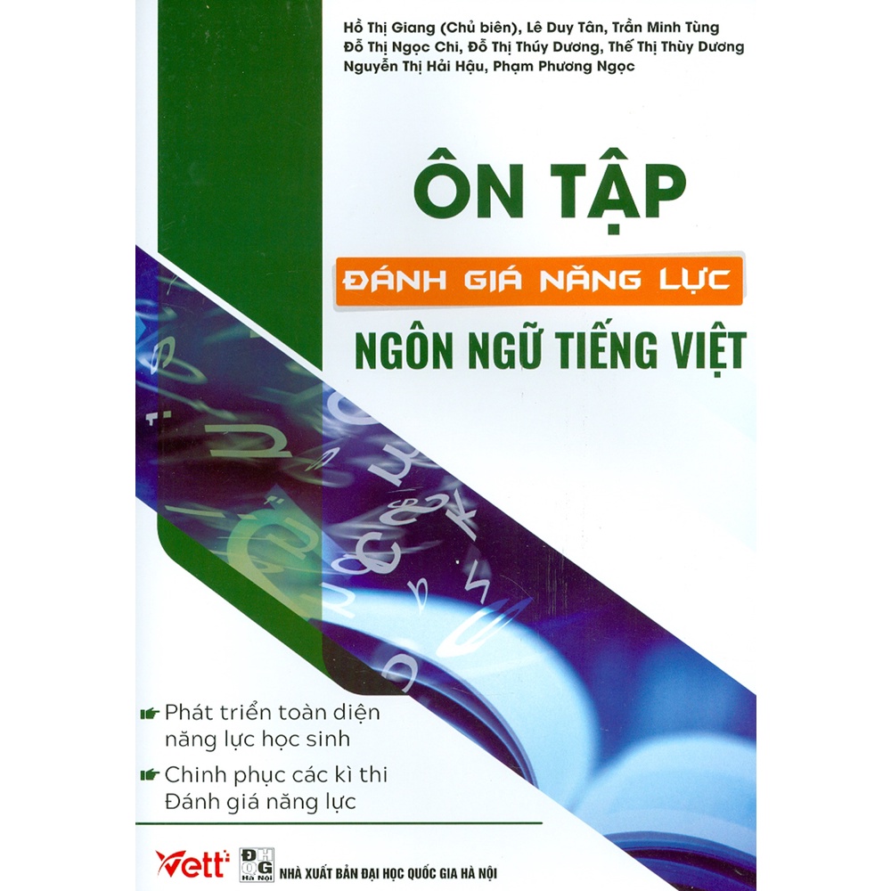 Sách - Ôn Tập, Đánh Giá Năng Lực Ngôn Ngữ Tiếng Việt