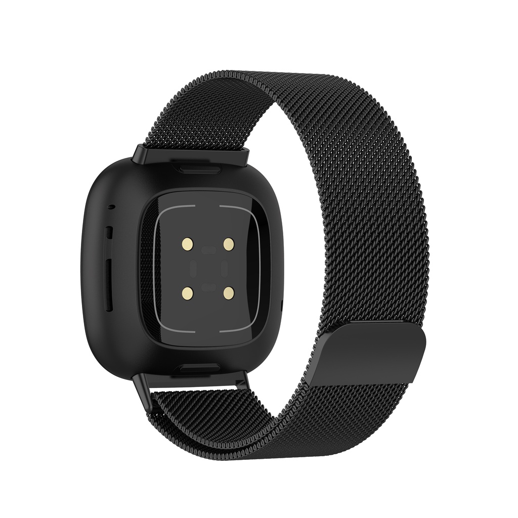 Dây Đeo Inox Milanese Cho Đồng Hồ Thông Minh Fitbit Versa 3 4 Fitbit Sense 2