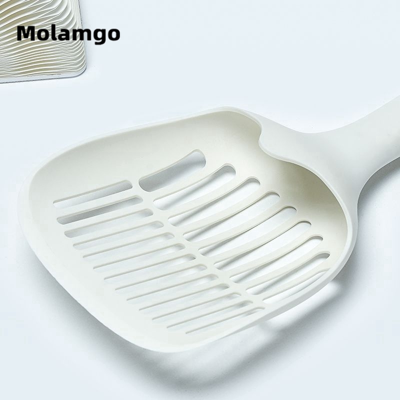 Tay cầm dài Cat Poop Xẻng Cát cho mèo ăn Bentonite Đậu phụ cho mèo