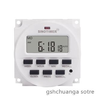 Công tắc hẹn giờ kỹ thuật số 12v/24v/110v/220v ac/dc