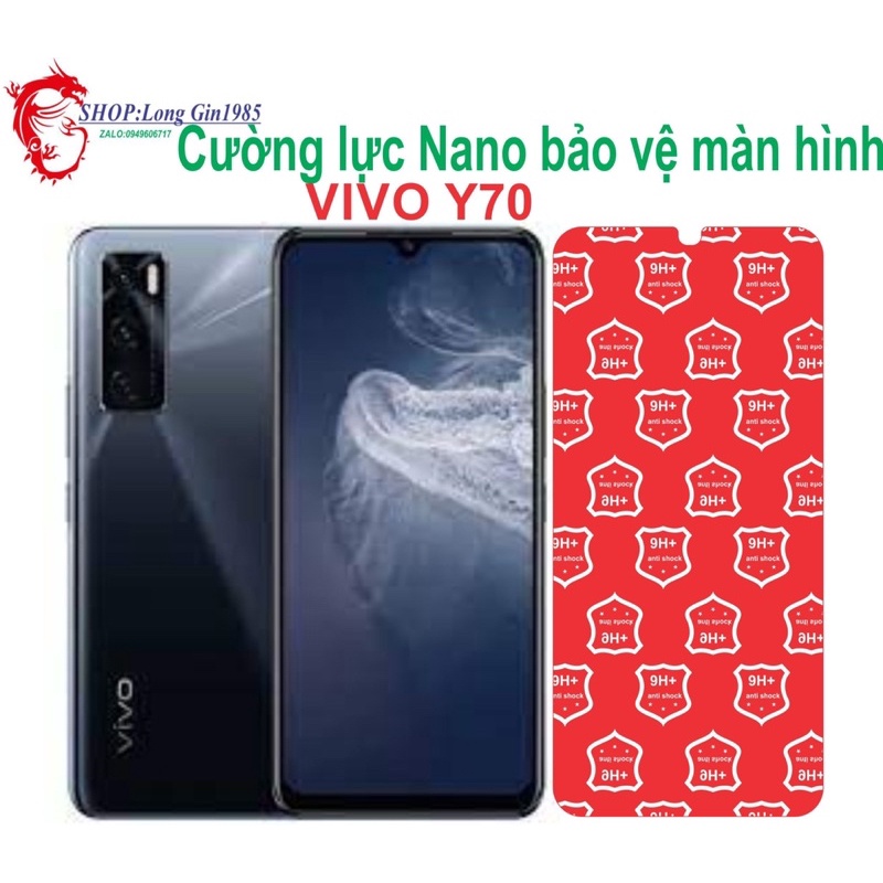 Vivo 70 Cường lực Nano chống va đập chống trầy xước tốt