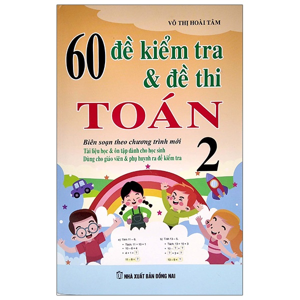 Sách 60 Đề Kiểm Tra & Đề Thi Toán 2