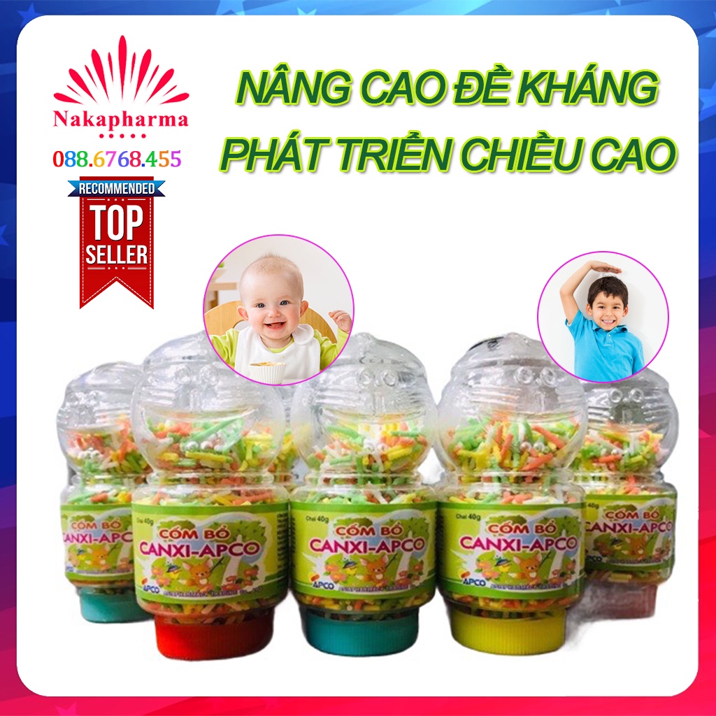 KẸO CỐM BỔ CANXI-APCO