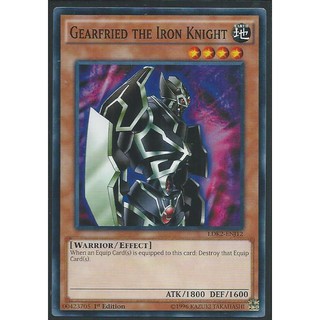 Lá bài thẻ bài Yugioh LDK2-ENJ12 Gearfried the Iron Knight