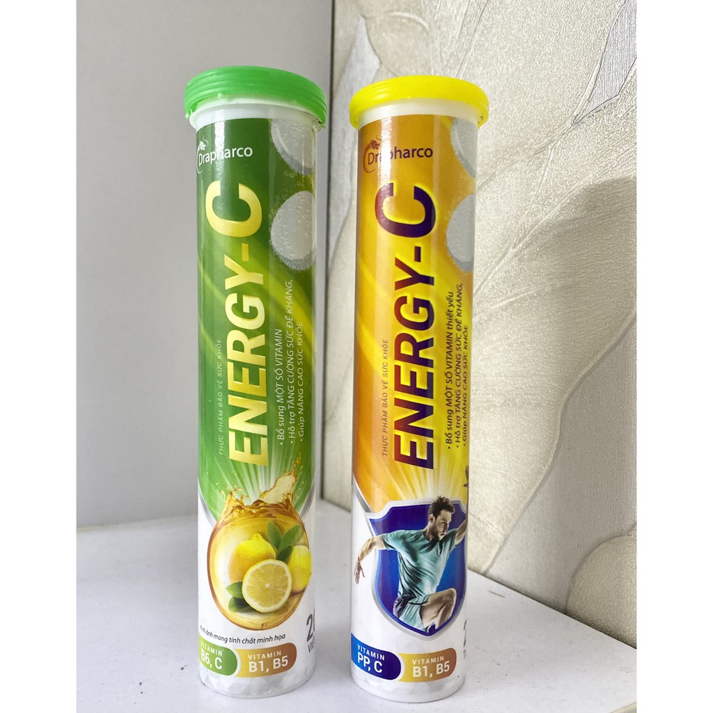 Viên sủi Vitamin C vị Bò Húc và vị Chanh Mỹ- tăng cường sức đề kháng