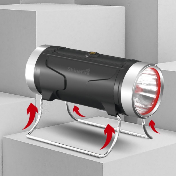 Đèn Pin Ánh Sáng Xanh Dương Công Suất Cao Có Thể Sạc Lại Cho Câu Cá Ban Đêm