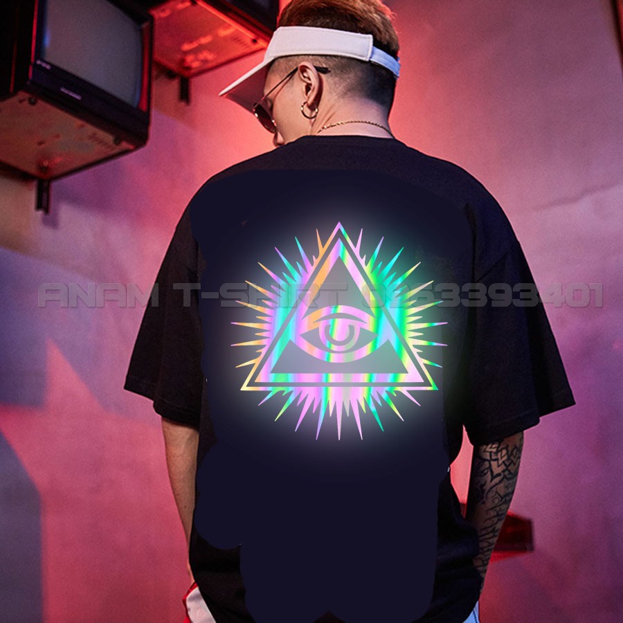 ÁO THUN PHẢN QUANG 7 MÀU TAY LỠ NAM NỮ EYES