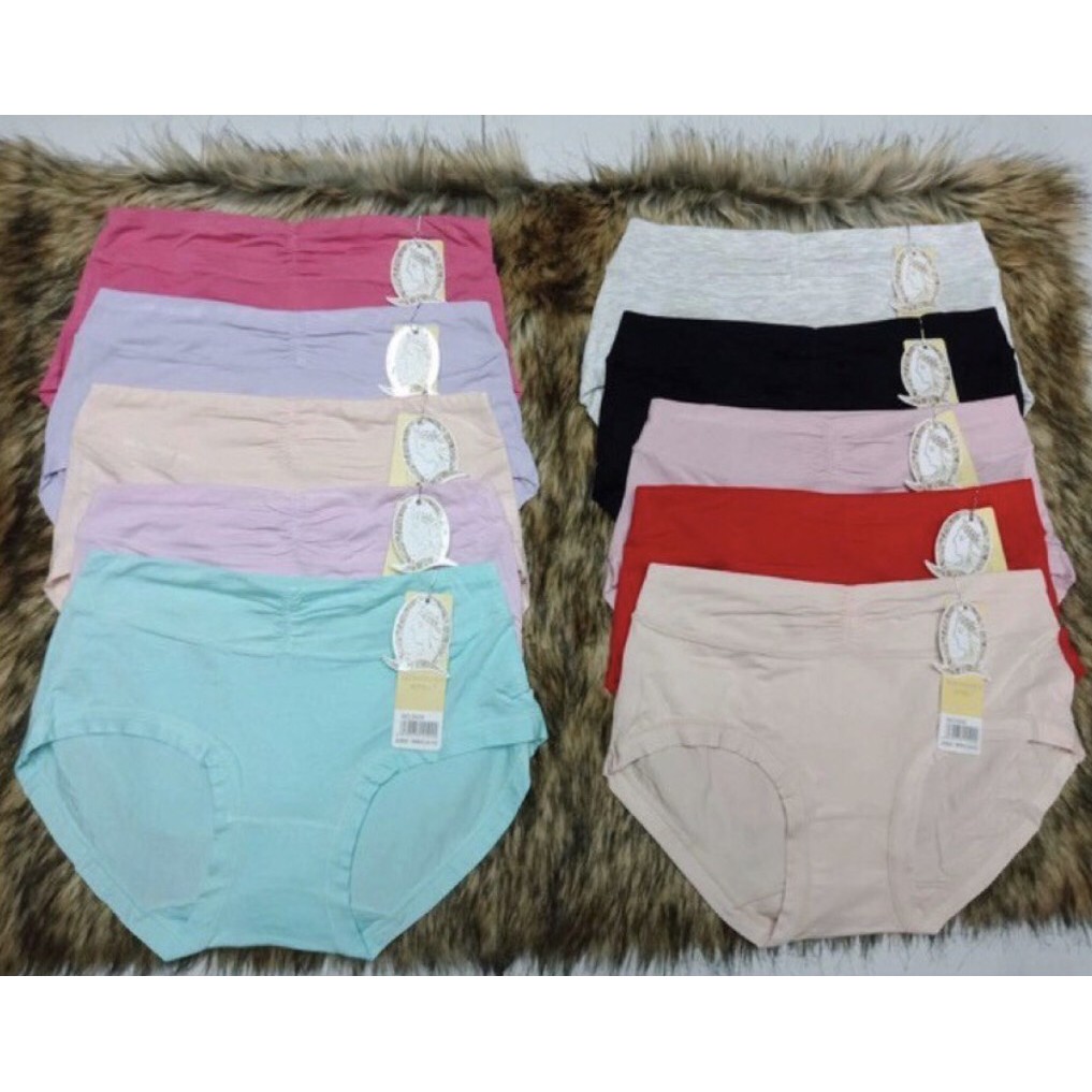 Combo Quần Lót Nữ Cotton 100% Thấm Hút Tốt Lưng Cao Mềm Mại Hieu Store24h - 5509