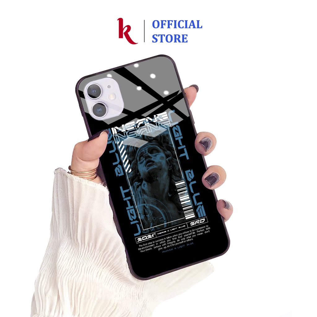 Ốp lưng iphone kính cao cấp độc đáo phá cách case 14plus 14 pro max 13 12 promax 11 mini 6 6s 7 8 plus x xr xs Se