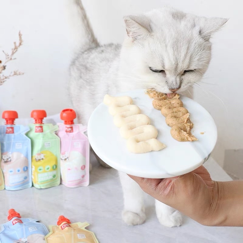[Mã 44FMCGSALE1 giảm 10% đơn 250K] SÚP THƯỞNG NẮP VẶN FURFUR LAND 80G DINH DƯỠNG CHO MÈO [CHÍNH HÃNG]