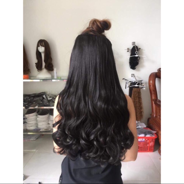 Tóc kẹp xoăn