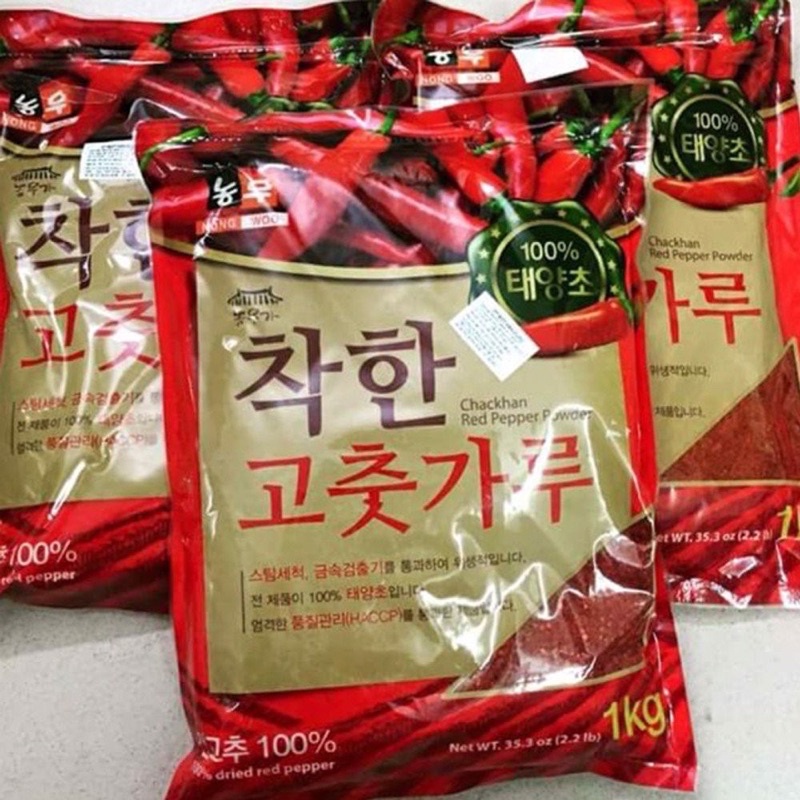 bột ớt khô Hàn Quốc- gói 500g