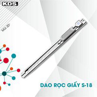 Dao rọc giấy chuyên dùng 9mm KDS S-18 Nhật Bản