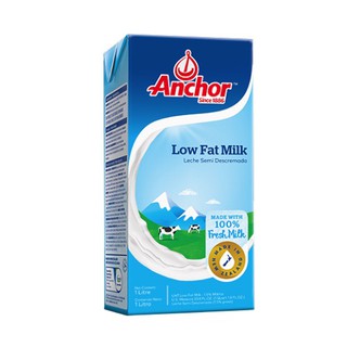 Sữa Tươi Tách Béo, Ít Béo hiệu Anchor hộp 1L