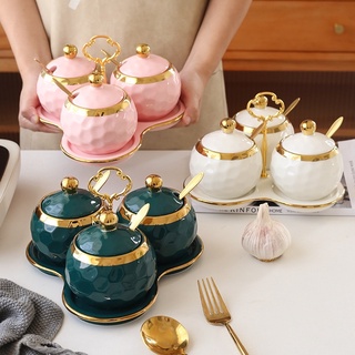 Hũ gia vị gốm sứ cao cấp