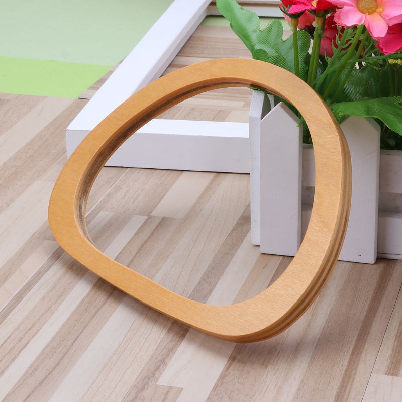 Tay cầm túi xách thay thế bằng gỗ cho nữ