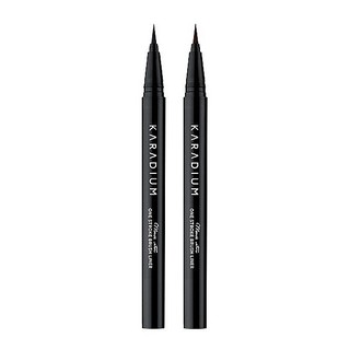 Bút dạ kẻ mắt Karadium Waterproof Brush Liner Black