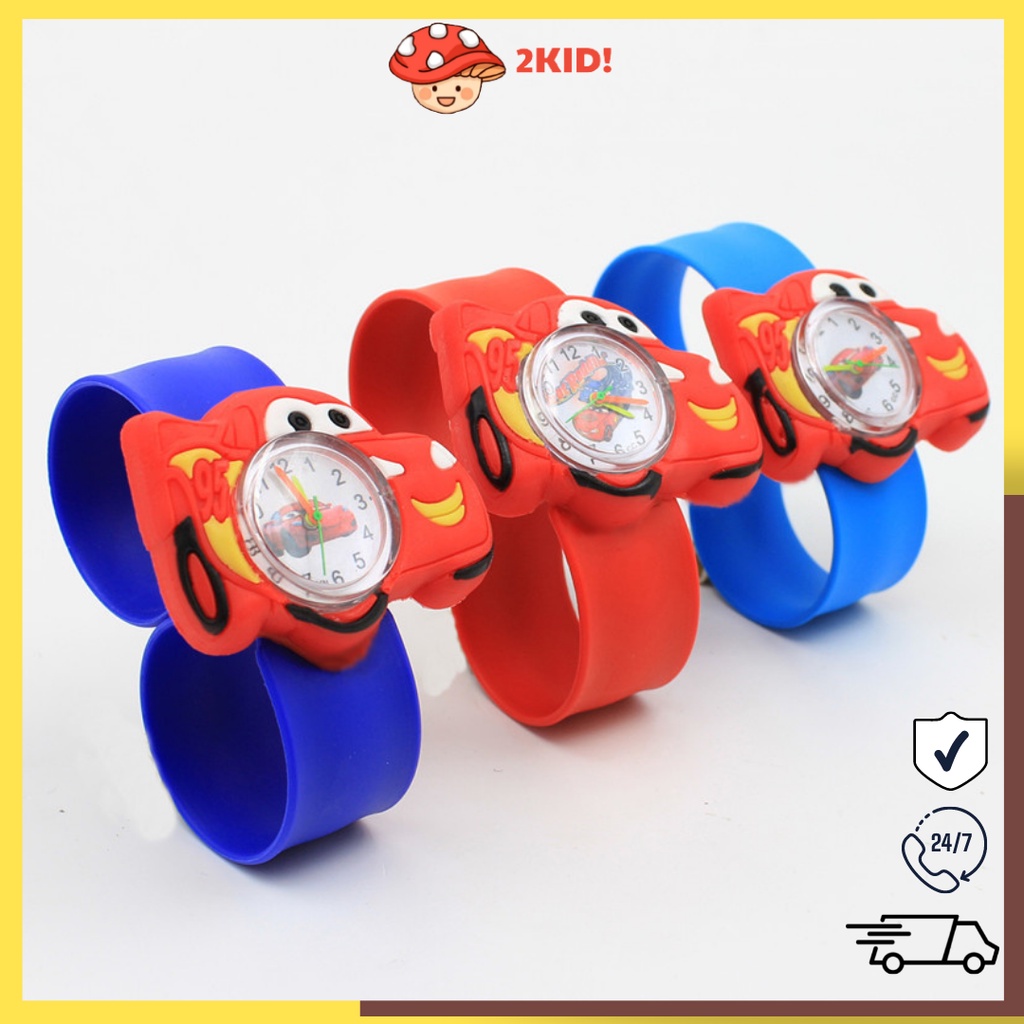Đồng hồ cuộn đeo tay cho bé, hình động vật ngộ nghĩnh đáng yêu