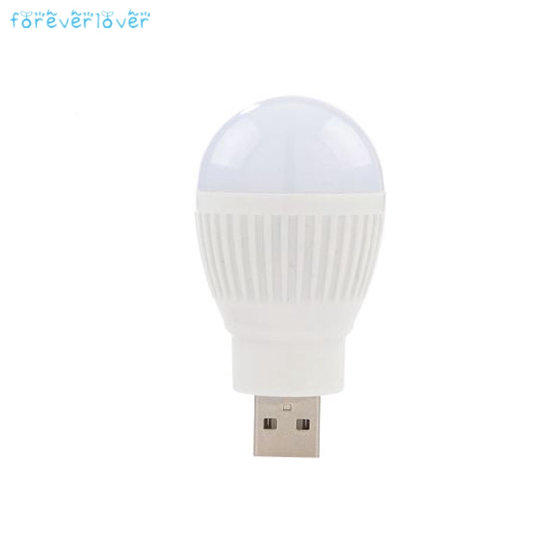 Bóng đèn LED USB mini 5V 5W tiết kiệm điện năng hàng mới nhất dành cho ổ cắm USB của laptop