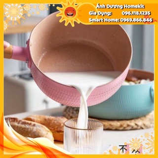 Chảo chống dính sâu lòng đáy từ vân đá 18cm anhduonghomekit