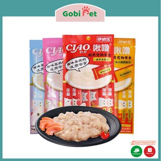  Súp thưởng Ciao Churu đủ vị cho mèo - Gobi Pet