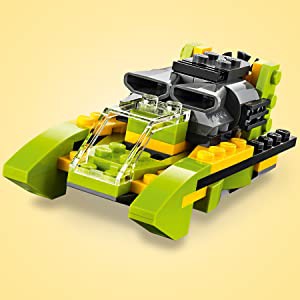 LEGO Creator 3in1 Helicopter Adventure 31092 3 trong 1 Trực thăng - máy bay thám hiểm - tàu siêu tốc