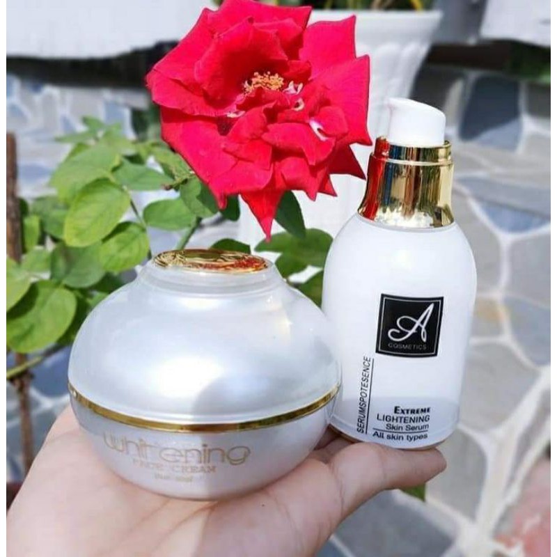 Combo Kem Face Pháp Và Serum Spot Esence Acosmetics Mẫu Mới 2020