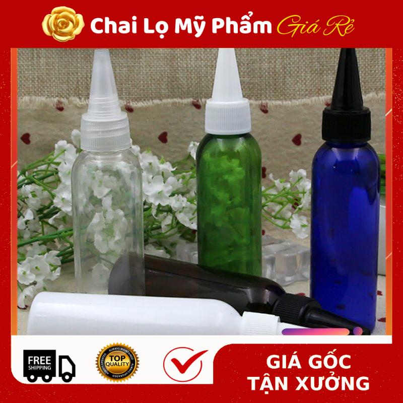 Chai Chiết Mĩ Phẩm ❤ RẺ VÔ ĐỊCH ❤ Chai nhựa pet nút nhọn 100ml,50ml,30ml , chai lọ chiết mỹ phẩm , phụ kiện du lịch