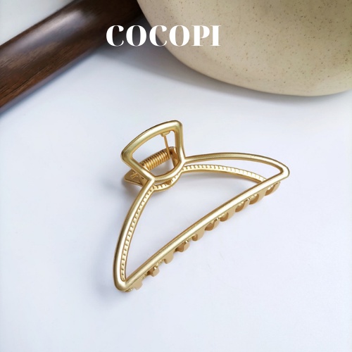 Kẹp tóc, cặp tóc càng cua kim loại phong cách Hàn Quốc Cocopi.accessories