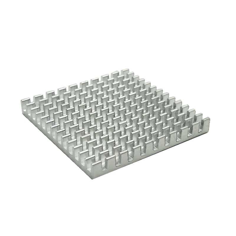 Set 3 Khối Tản Nhiệt Bằng Nhôm Màu Đen Bạc 40 * 40 * 5mm 9828