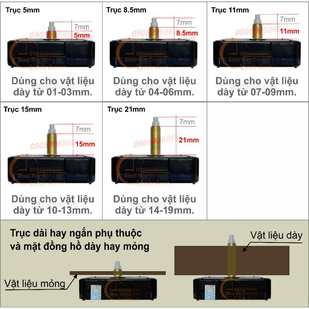 Máy đồng hồ Kim trôi loại Tốt giá Rẻ