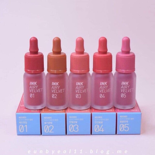 son Peripera Ink The Airy Velvet 2019