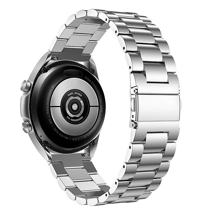 Dây Đeo Bằng Thép Không Gỉ Cho Đồng Hồ Thông Minh Samsung Galaxy Watch 3 41mm / 45mm