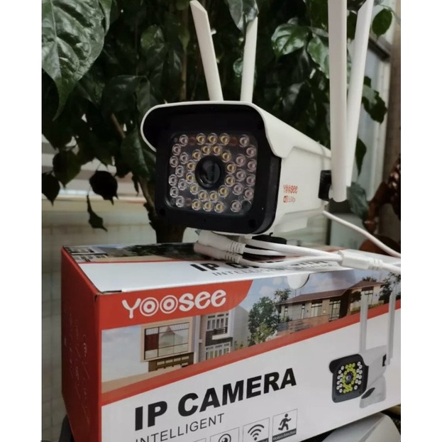CAMERA YOOSEE THÂN NGOÀI TRỜI 5.0 36 LED MPX 4 RÂU BẮT SÓNG KHỎE, SẮC NÉT, XEM ĐÊM CÓ MÀU, CHỐNG NƯỚC