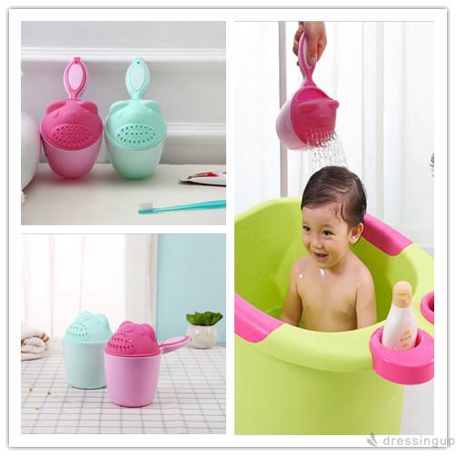 d❃♪Baby Shower Water Swimming Bait Shampoo Cup Child Products