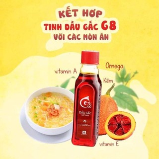 Dầu gấc G8 việt nam 100ml