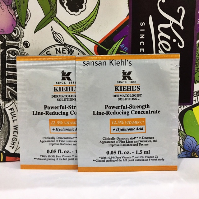 [ Mua 10 tặng 1] Tinh chất vitamin C Kiehl’s Powerful Strength Line sample
