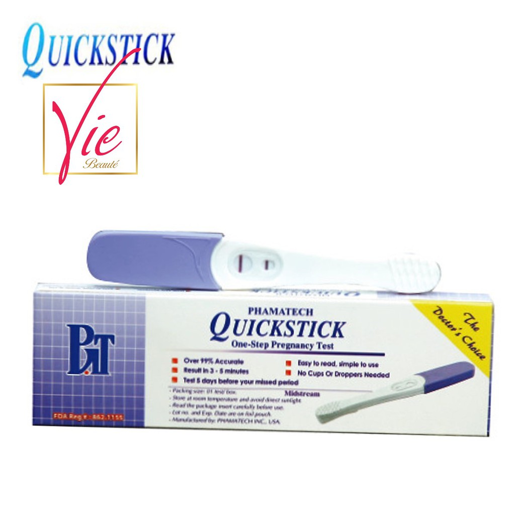 Bút thử thai QuickStick Midstream cho kết quả nhanh chính xác