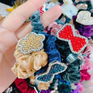 CỘT TÓC VẢI NHUNG MỀM